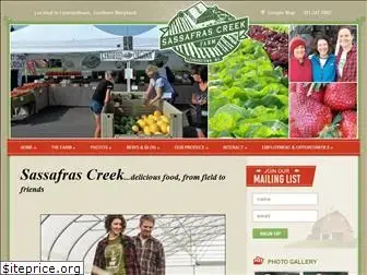 sassafrascreekfarm.com