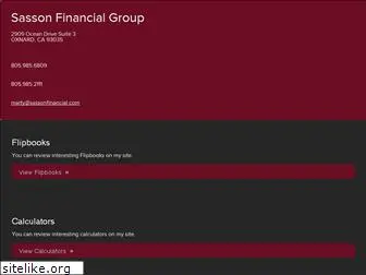 sassonfinancial.com