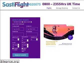 sastiflight.com