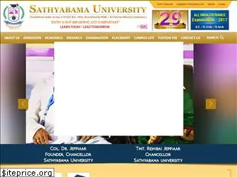 sathyabamauniversity.ac.in