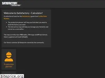 satisfactory-calculator.com