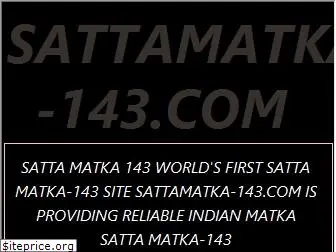 sattamatka-143.com