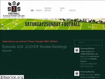 saturday2sundayfootball.com