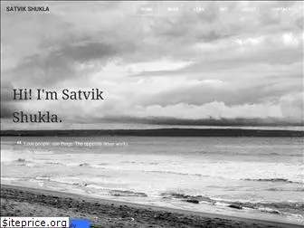 satvikshukla.com