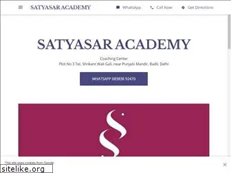 satyasaracademy.com