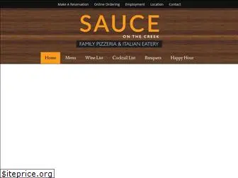 sauceonthecreek.com