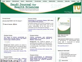 saudijhealthsci.org