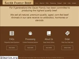 sauerfamilybeef.com