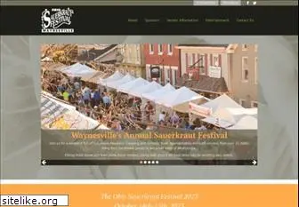 sauerkrautfestival.com