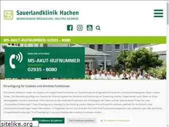 sauerlandklinik-hachen.de