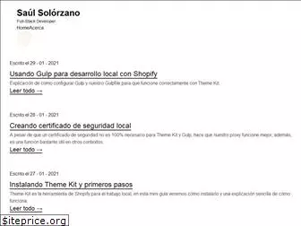 saulsolorzano.com