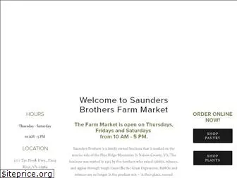 saundersbrothersfarmmarket.com