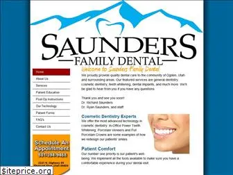 saundersfamilydental.com