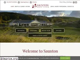 sauntongolf.co.uk