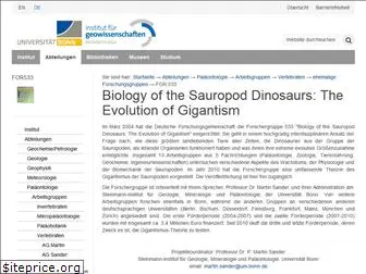 sauropod-dinosaurs.uni-bonn.de