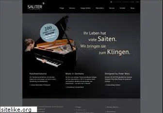 sauter-pianos.de