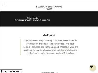 savannahdogtrainingclub.com