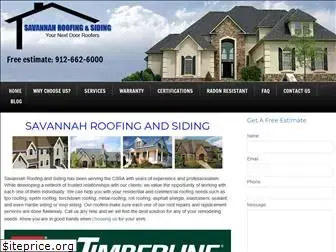 savannahroofingandsiding.com