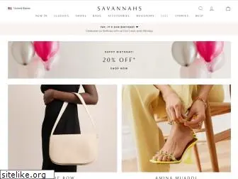 savannahs.com