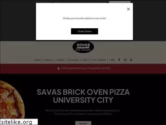 savaspizza.com