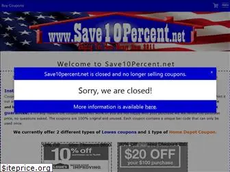 save10percent.net