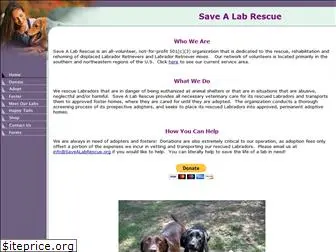 savealabrescue.org