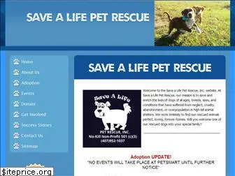 savealifepetrescue.org