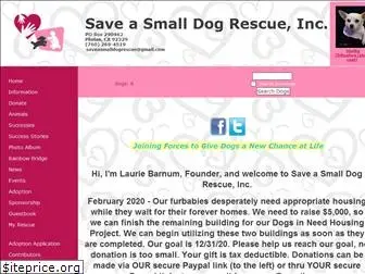 saveasmalldogrescue.org