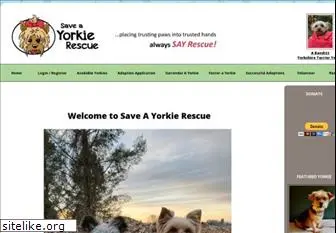 saveayorkierescue.org