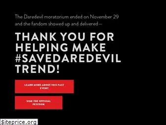 savedaredevil.com