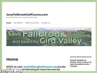 savefallbrookgolfcourse.com