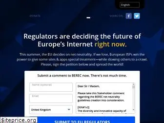 savenetneutrality.eu