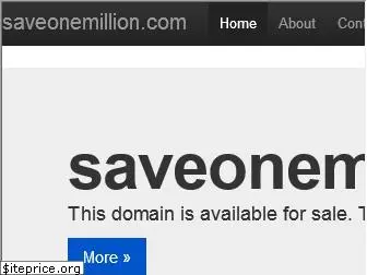 saveonemillion.com