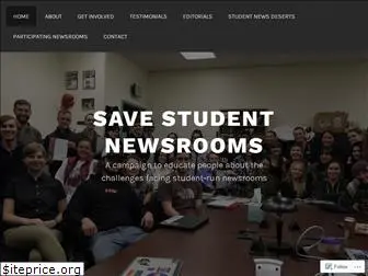 savestudentnewsrooms.com