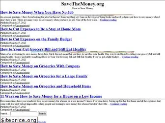 savethemoney.org