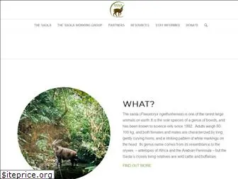 savethesaola.org