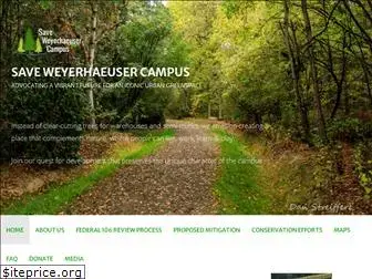 saveweyerhaeusercampus.org