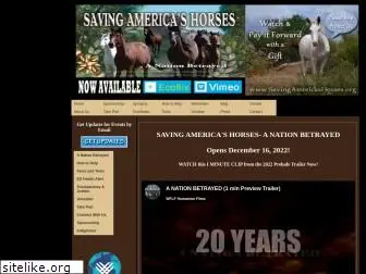 savingamericashorses.org