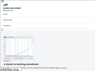 savingandgiving.net