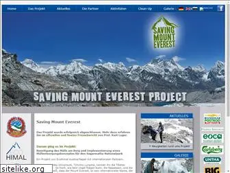 savingmounteverest.org