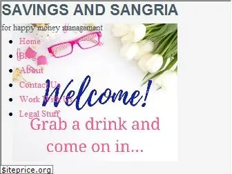 savingsandsangria.com