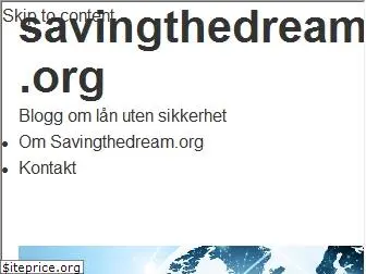 savingthedream.org