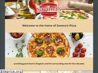 savonaspizza.com