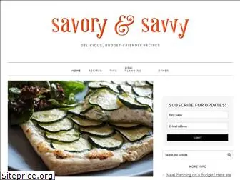 savoryandsavvy.com