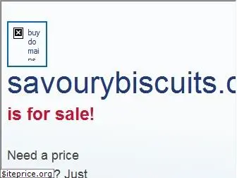 savourybiscuits.com