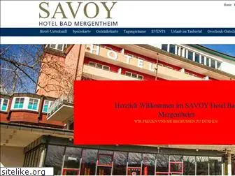 savoyhotel-bad-mergentheim.de