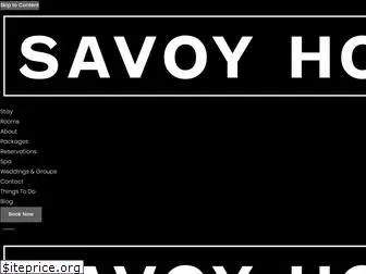 savoyhotel.ca