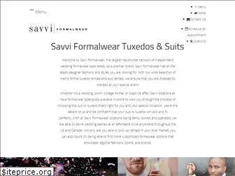 savviformalwear.com