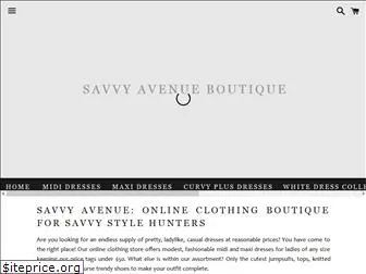 savvyavenueboutique.com