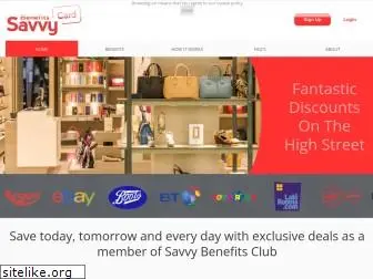 savvybenefitscard.com